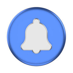 Fototapeta premium 3D subscribe icon. Subscribe button. 3D element.