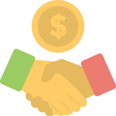 Business Partners Vector Icon