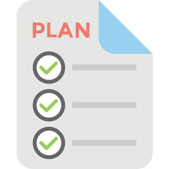 Plan Vector Icon