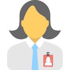 Employee Vector Icon