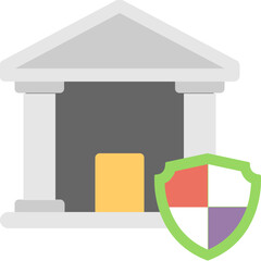 Safe Banking Vector Icon