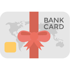Gift Card Vector Icon