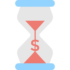 Time Is Money Vector Icon