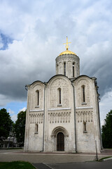 Obraz premium Dmitrievsky Cathedral built in the 1190s by Prince Vsevolod the Big Nest in Vladimir, Russia