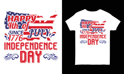 Independence day T shirt design