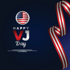 Celebtrate VJ Day Vector Image