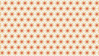 Pattern background colorful ornament Vector Flat Arabic floral and decorative vintage design