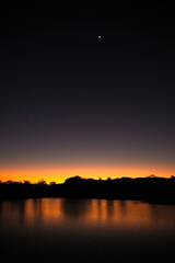 Crepúsculo em fazenda de Taubate-SP