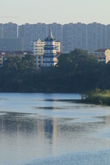 old tower in the city