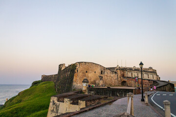 View of the Castillo de San Cristobal in Old San Juan, Puerto Rico