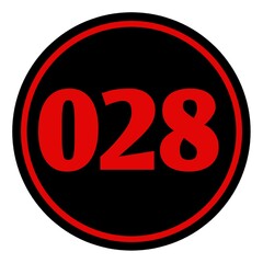 stop sign on a white background