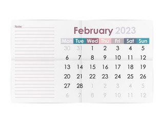 Calendar February 2023