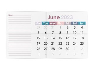 Calendar June 2023