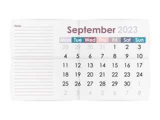 Calendar September 2023