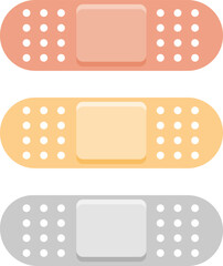 Bandage image, vector illustration. medical image.