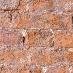seamless texture of an old brick wall