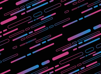 斜めストライプの幾何学的シームレスなパターン