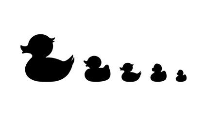 Rubber Duck Silhouette