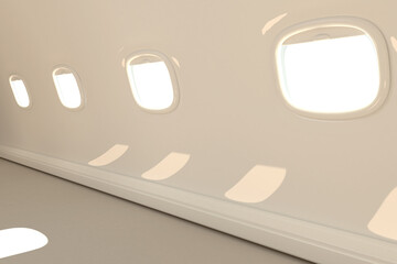 Sky seen through windows