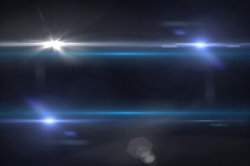 Black background with spark