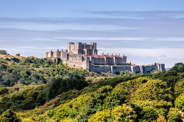 Fototapeta na wymiar Castel von Dover, Grafschaft Kent, Großbritanien, Europa