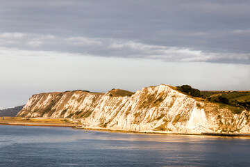 Weiße Klippen von Dover, Kent, Großbritannien, Europa