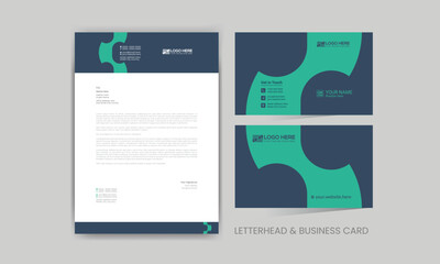 letterhead and business card design