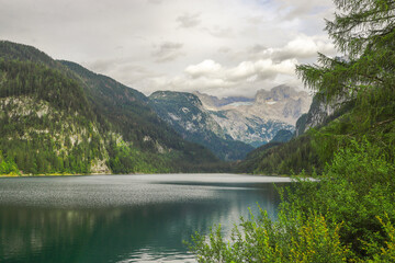 Obraz na płótnie Canvas Lake Gosau Austria