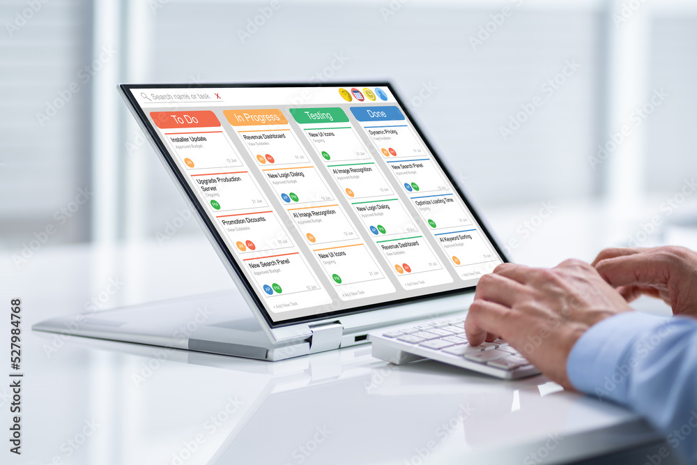 Poster Scrum Manager Agile Software Project