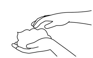 美容、洗顔フォームを泡立てる