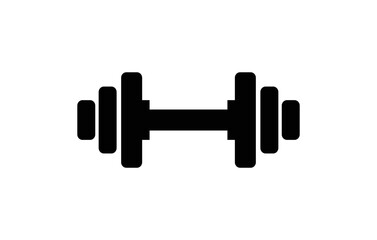 Weightlifting icon for athletes. Vector illustration