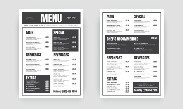 Restaurant menu template. social media marketing web banner template design. healthy food business online promotion flyer with abstract background, logo and icon. Sale cover.