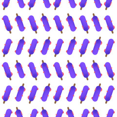 Colorful Ice cream Pattern