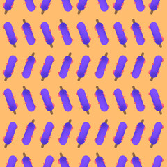 Obraz premium Colorful Ice cream Pattern