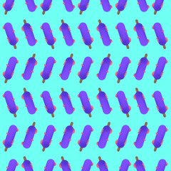 Colorful Ice cream Pattern