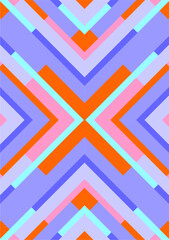 The background image is blue and violet tones, alternating shapes to create an image. used in graphics