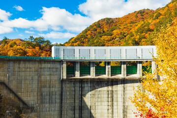 秋の瀬戸合渓（栃木県日光市）