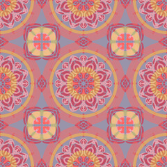 seamless pattern with flowers