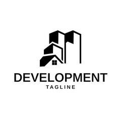 Real Estate Building Vector Logo