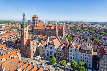 Fototapeta Old Town of Gdańsk, Poland. obraz