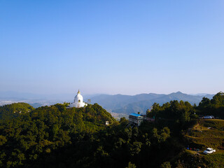 World Peace Pagoda Pokhara Nepal