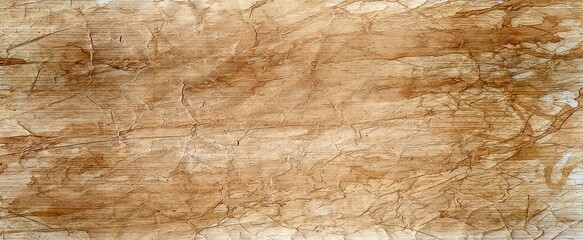 Old brown paper parchment background design with distressed vintage stains and ink spatter and white faded shabby center, elegant antique beige color