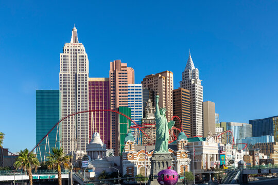 New York Hotel and Casino in Las Vegas, Nevada, USA