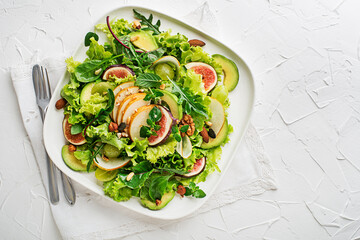 Fruit salad green