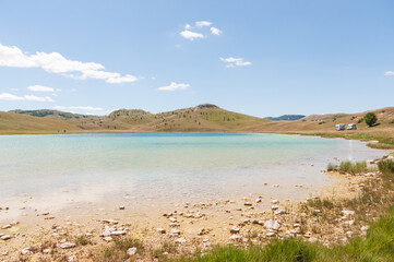 View Vrazije lake on Durmitor mountain, Montenegro.