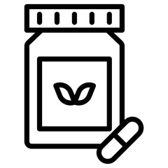 herbal medicine icon