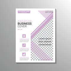 creative geometry corporate business cover design
