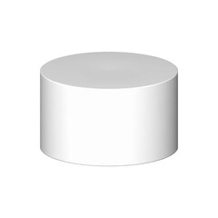 Cement 3d column. White column 3d. Concrete column.