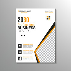 creative business flyer design template
