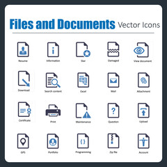 Files and Documents